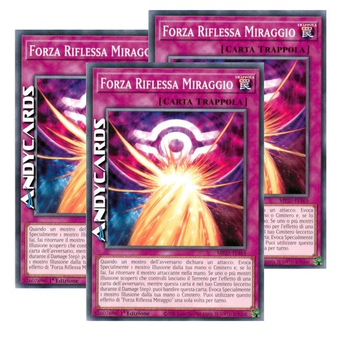 Forza riflessa miraggio - 3x, •