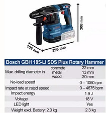 Bosch GBH 185-LI Martello