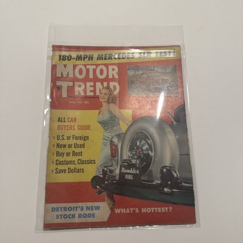 Motor trend magazine - trend, april