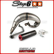 S6-9118835/RE MARMITTA STAGE6 STREETRACE MONTAGGIO ALTO CNC ROSSO / NERO BETA RR