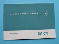 Mercedes 200 220 manuale uso - mercedes,