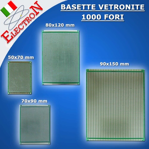 Piastra basetta pcb vetronite - piastra,