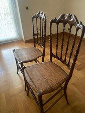 Sedie vintage Chiavarine anni 50/60 in perfette condizioni 