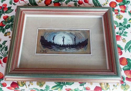Quadro olio argento - quadro, su