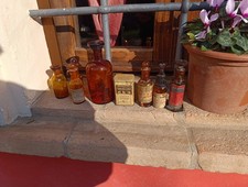 Lotto 8 Bottiglie Medicinali