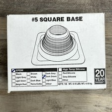 Tubo da tetto base quadrata