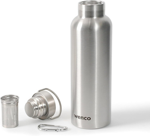 Borraccia acciaio inox - acciaio,