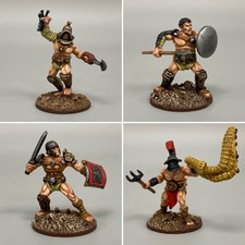 4X GLADIATORS JUGULA FAMILIA