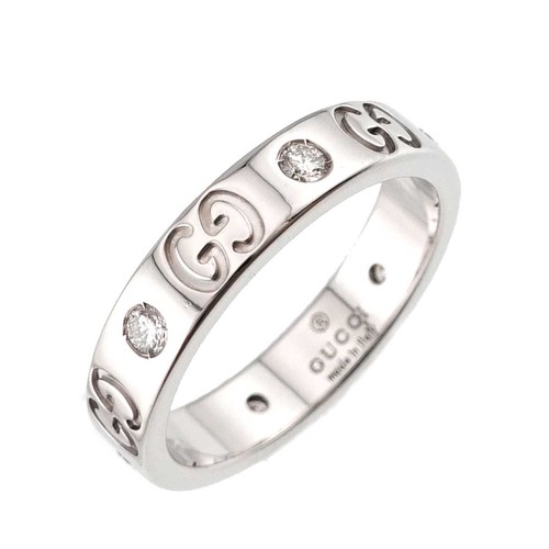 Gucci icon anello diamante - anello, 18k