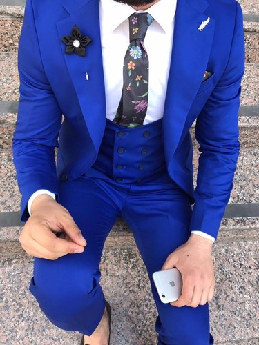 Completo uomo designer blu - da,