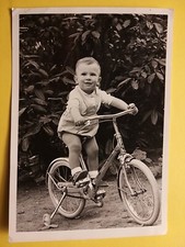 Fotografia - Bambino su Bicicletta Giordani (Bologna). Foto Tesei (Marsciano).