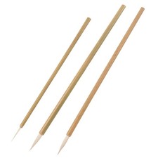  Set di pennelli per ceramica da 3 pezzi Pennello sottile Pennello per pittura a