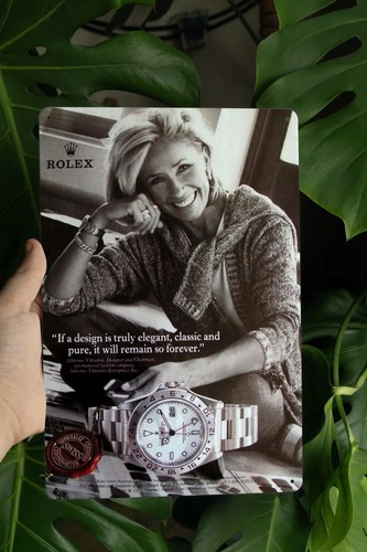 Targa decorativa rolex stile - targa,