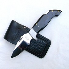 LACOTA made by Moki in Japan 1980° LIL' HAWK Cacciatore Pieghevole, fodero originale INUTILIZZATO