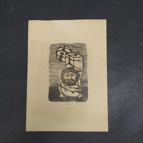 Stampa litografia disegnata - stampa,