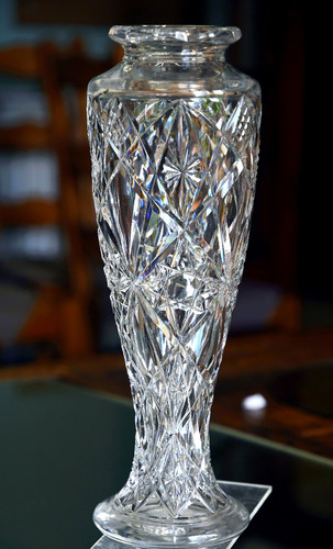 Baccarat vase balustre en - —,