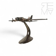 Modellino Aereo Vintage in Metallo