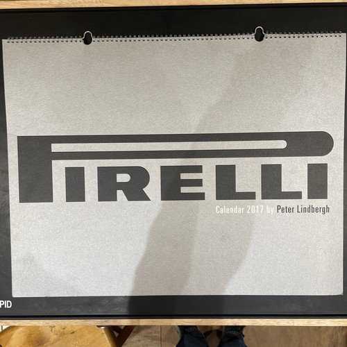 2017 pirelli calendar used - calendar,