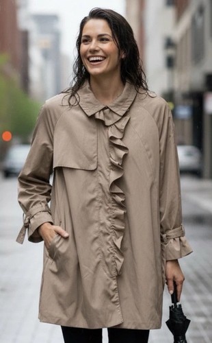 Trench coat marrone - , (10-12)