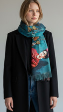 Sciarpa donna foulard scialle