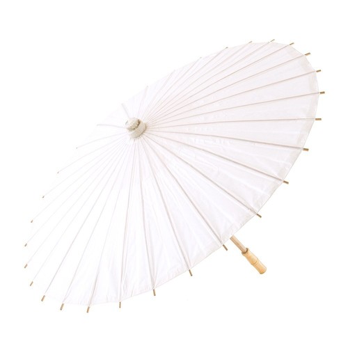Ombrello parasole bianco - parasole,