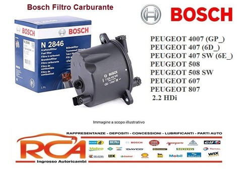 Filtro gasolio bosch - filtro,