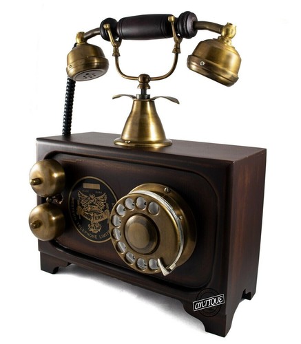 Telefono rotante vecchio moda - telefono,