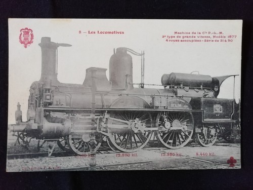 Cartolina trasporti treno - trasporti,