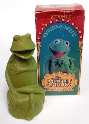 Figurine kermit rana sapone - figurine, la