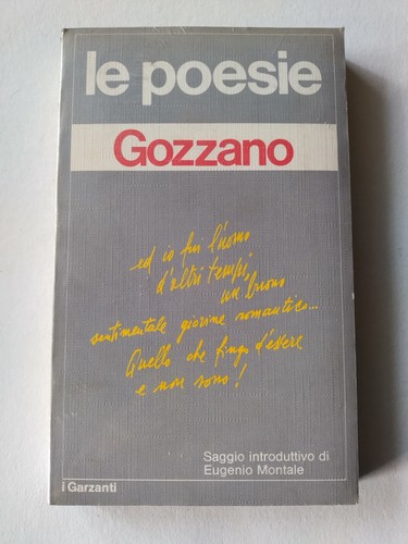 Poesie guido gozzano - guido,