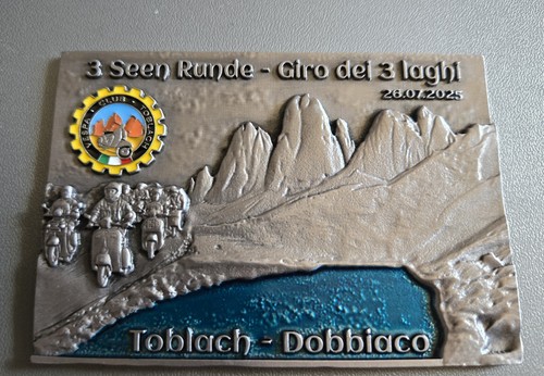 Placca vespa plakette raduno - vespa,