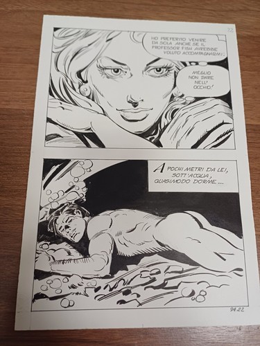 Tavola original comic - , art