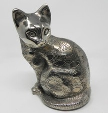 Felino in Argento Indiano