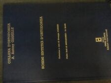 libro di odontoiatria ortodonzia Gianelly schemi di ortodonzia cides