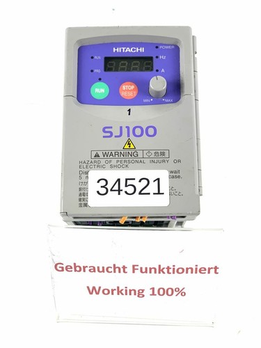 Hitachi sj100 004nfe inverter - sj100-004nfe,