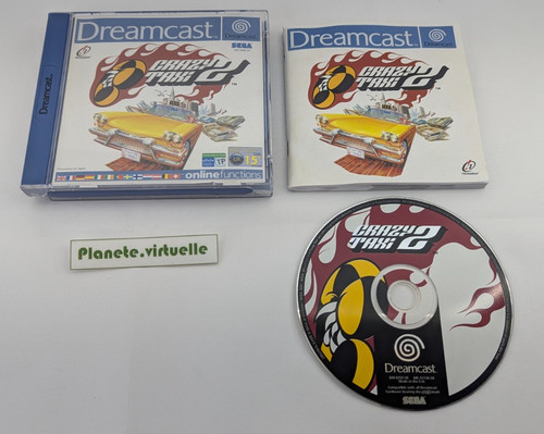 Crazy taxi dreamcast sega - crazy,