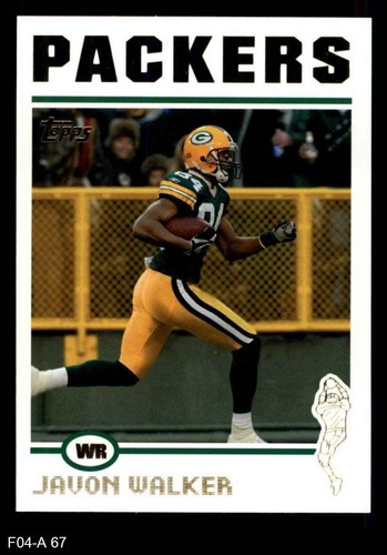 2004 topps javon walker - javon,