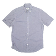 LACOSTE Camicia Uomo Nera