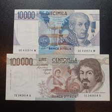 lotto banconote italiane