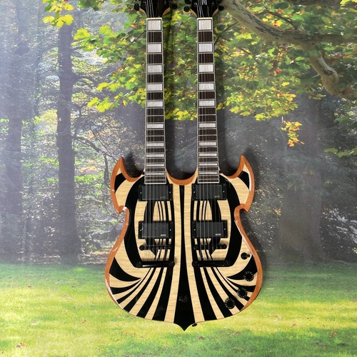 Chitarra elettrica gialla