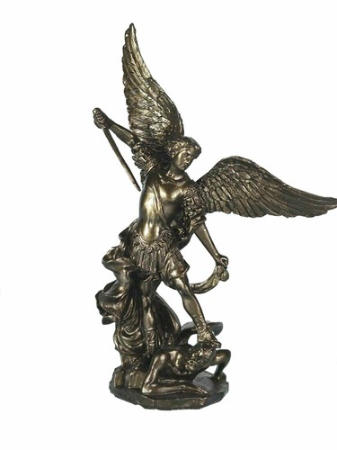 Statua scultura arcangelo san - statua,