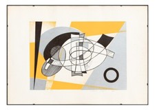 FRANCO DOTTI (1927-2008) Litografia Opera Quadro Opera Composizione Astratta !!!