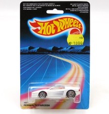 Hot Wheels 1897 Ferrari Testarossa  vintage die cast On Card Malaysia 1986