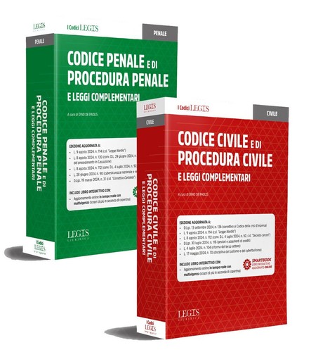 Libri kit codici legis codice - codici, (codice