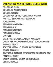 Vendita stock colori belle