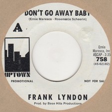 Frank Lyndon Dont Go Away Baby