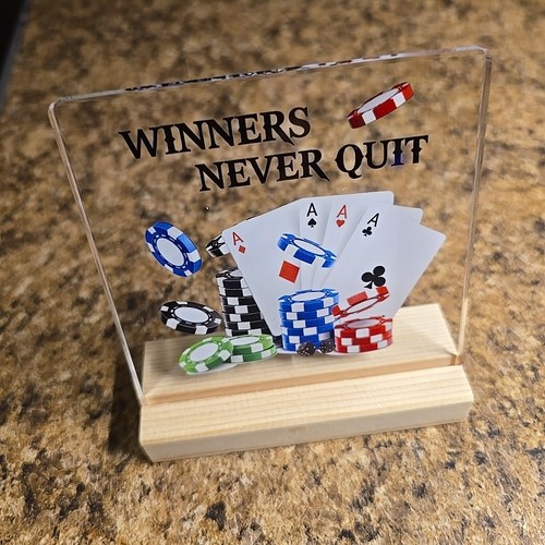 Trofeo poker winners never - poker,
