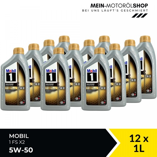 Mobil 5w 50 mercedes - mobil, x2