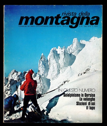Rivista della montagna - rivista, v