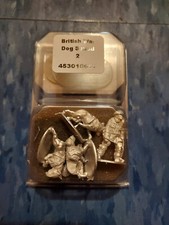 British War Dog Squad 2 - Conflitto '47 Giochi di Guerra Warlord Games Nuovo!